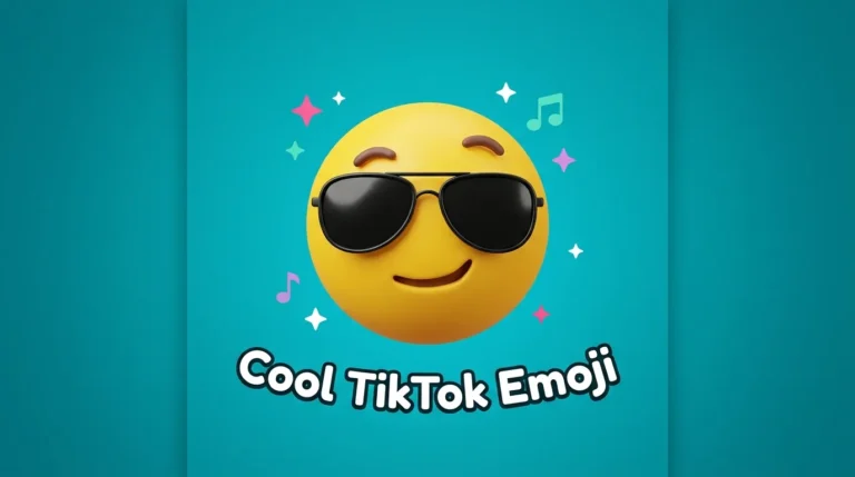 Cool TikTok Emoji