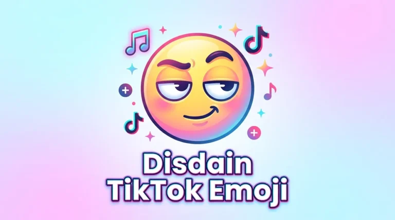 Disdain TikTok Emoji
