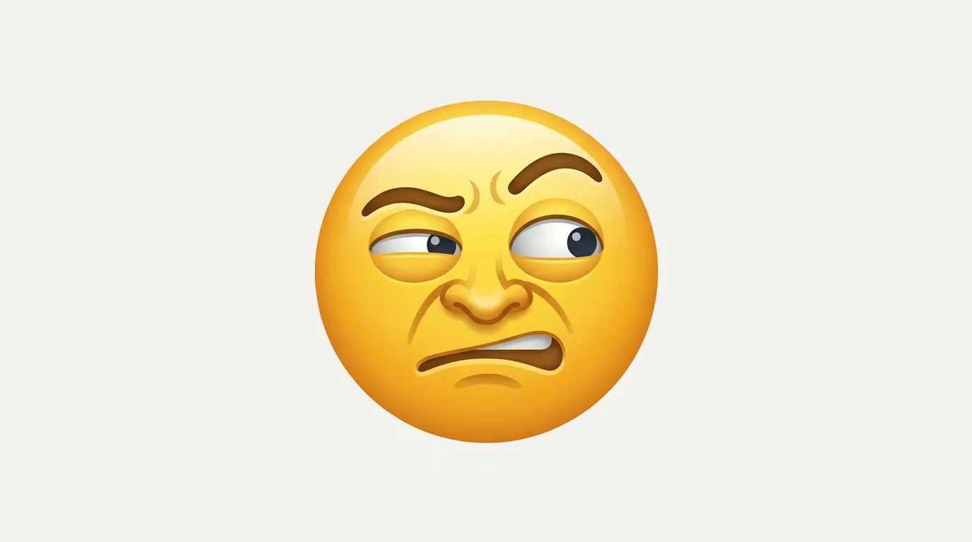 Disgusted Emoji Meme