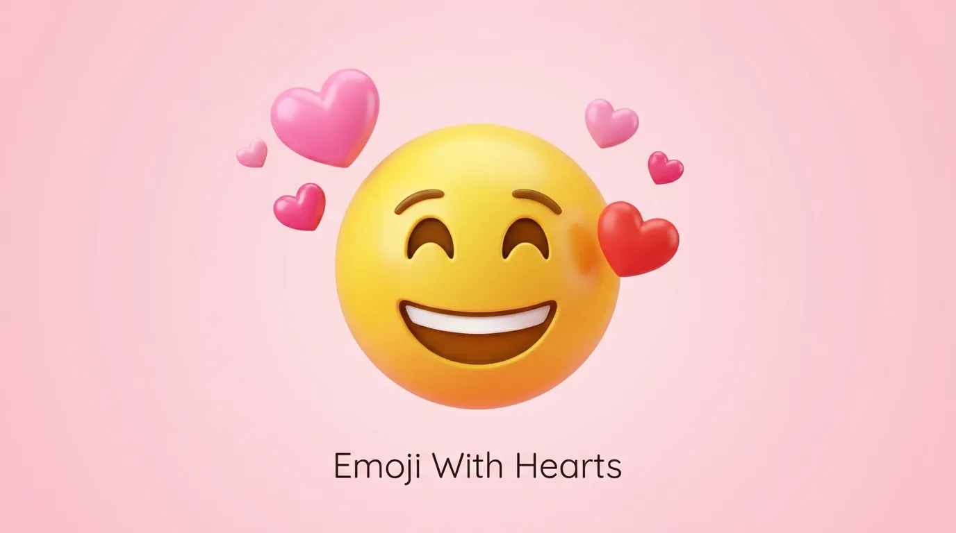 Emoji With Hearts