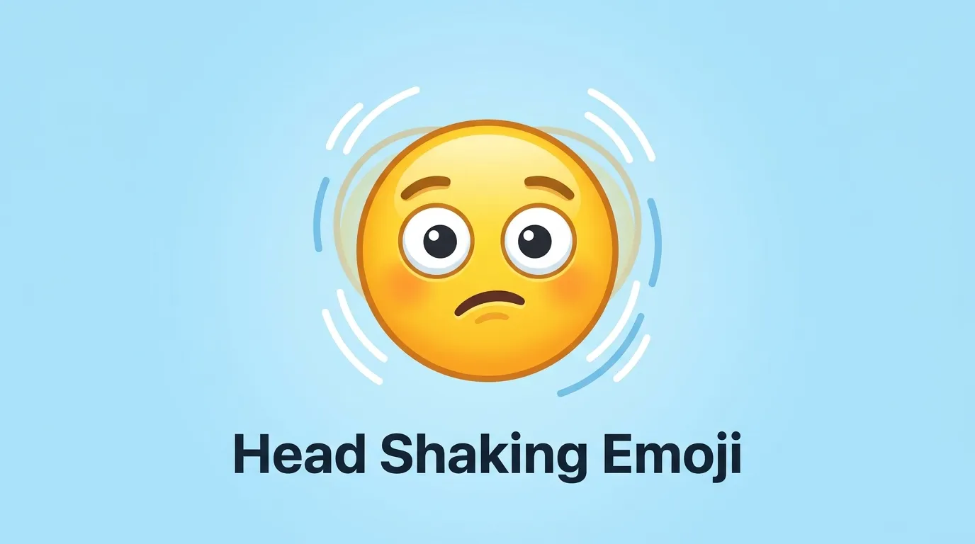 Head Shaking Emoji