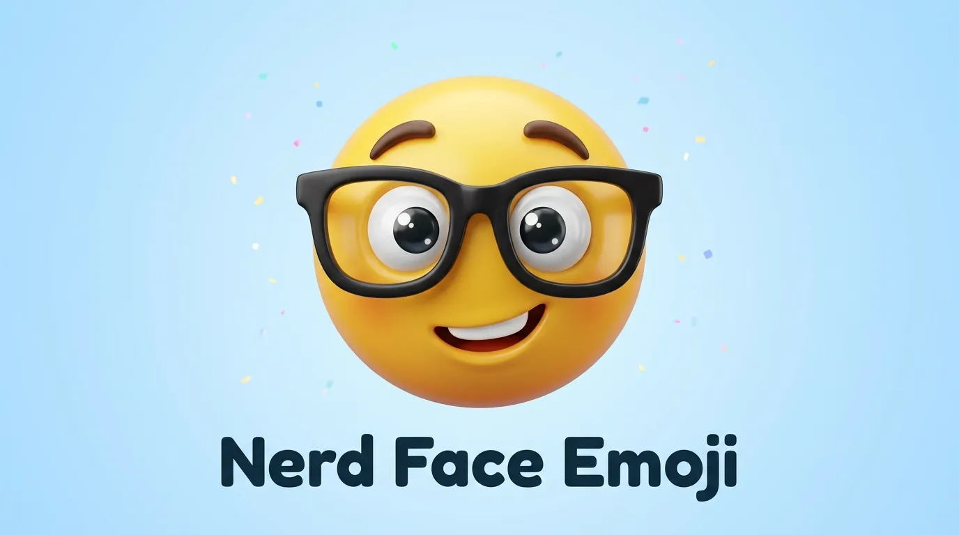 Nerd Face Emoji