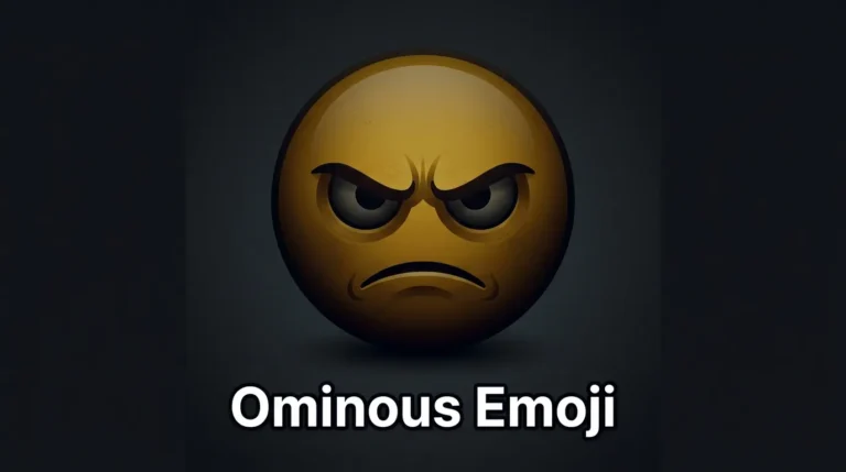 Ominous Emoji