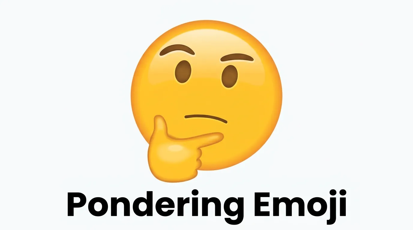 Pondering Emoji