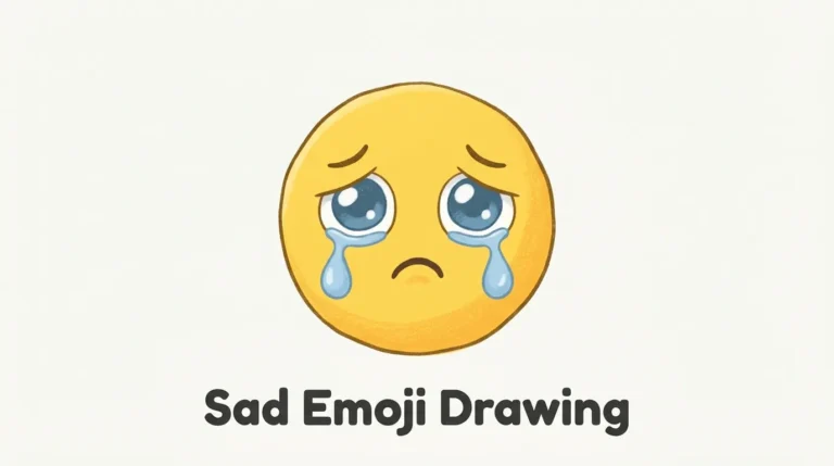 Sad Emoji Drawing