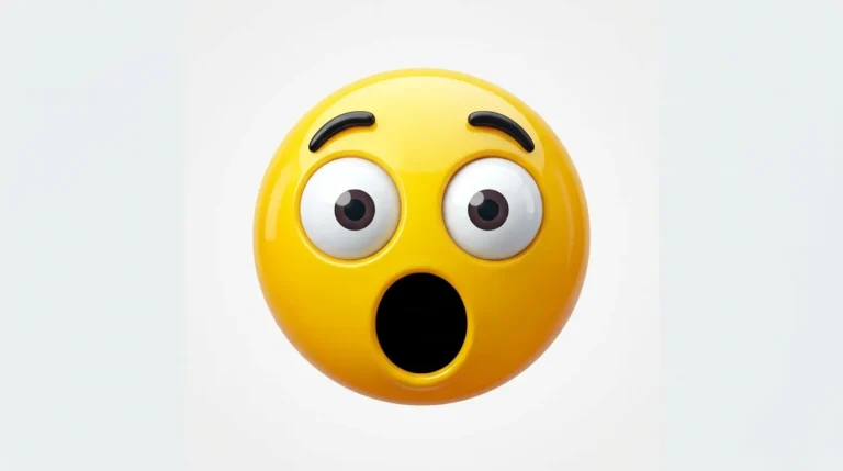 Shocked Emoji Face
