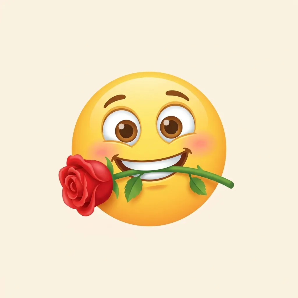 Trending emoji biting rose in 2026