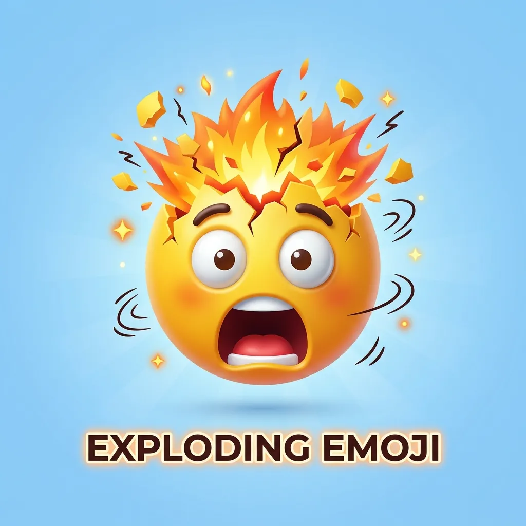 Trending exploding emoji in 2026