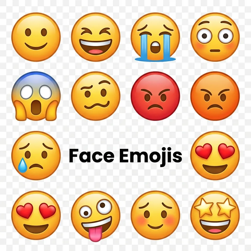 Trending face emojis in 2026