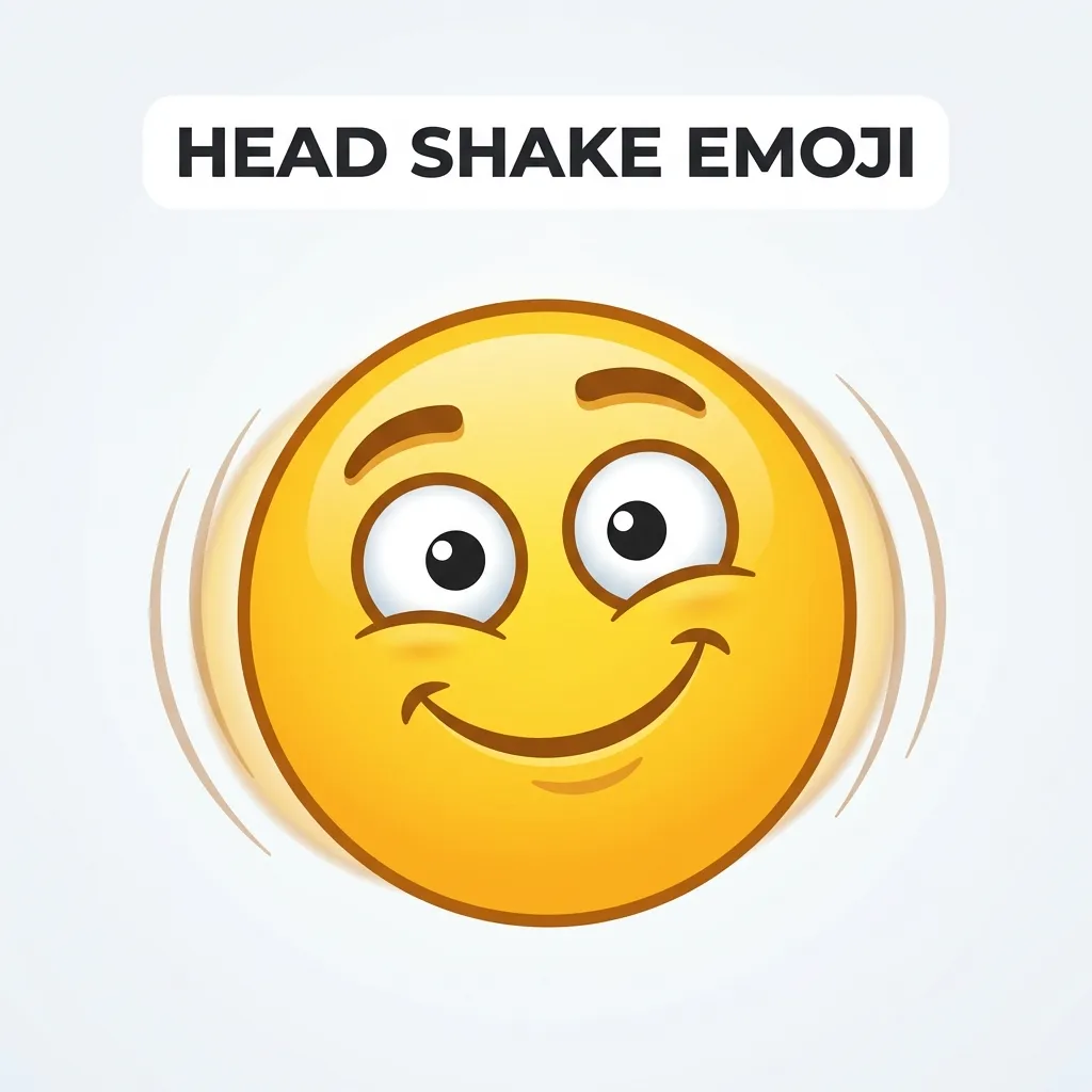 Trending head shake emoji in 2026