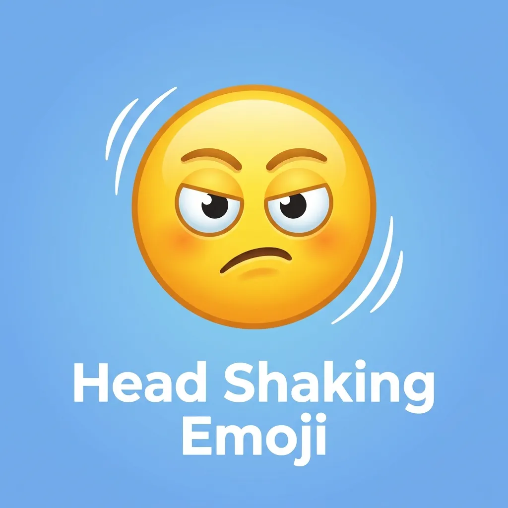 Trending head shaking emoji in 2026