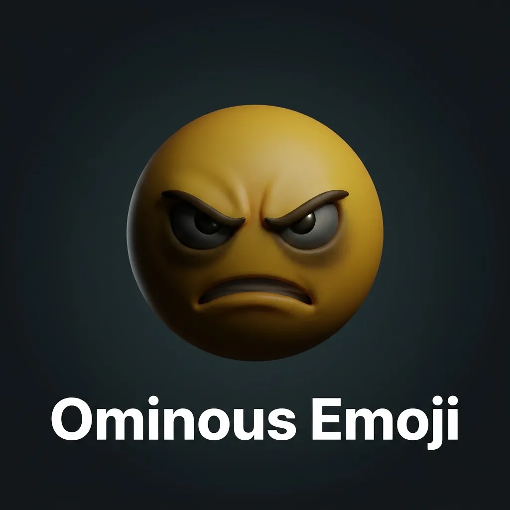 Trending ominous emoji in 2026