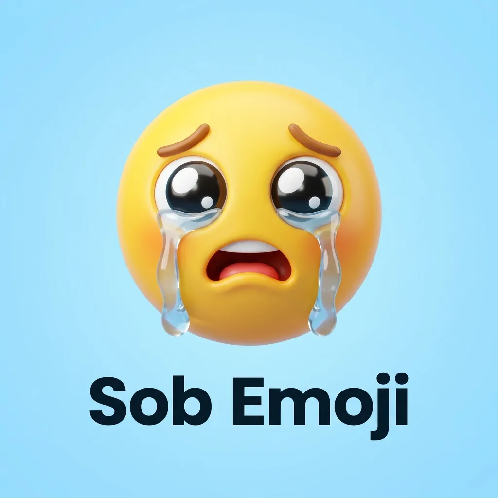 Trending sob emoji in 2026