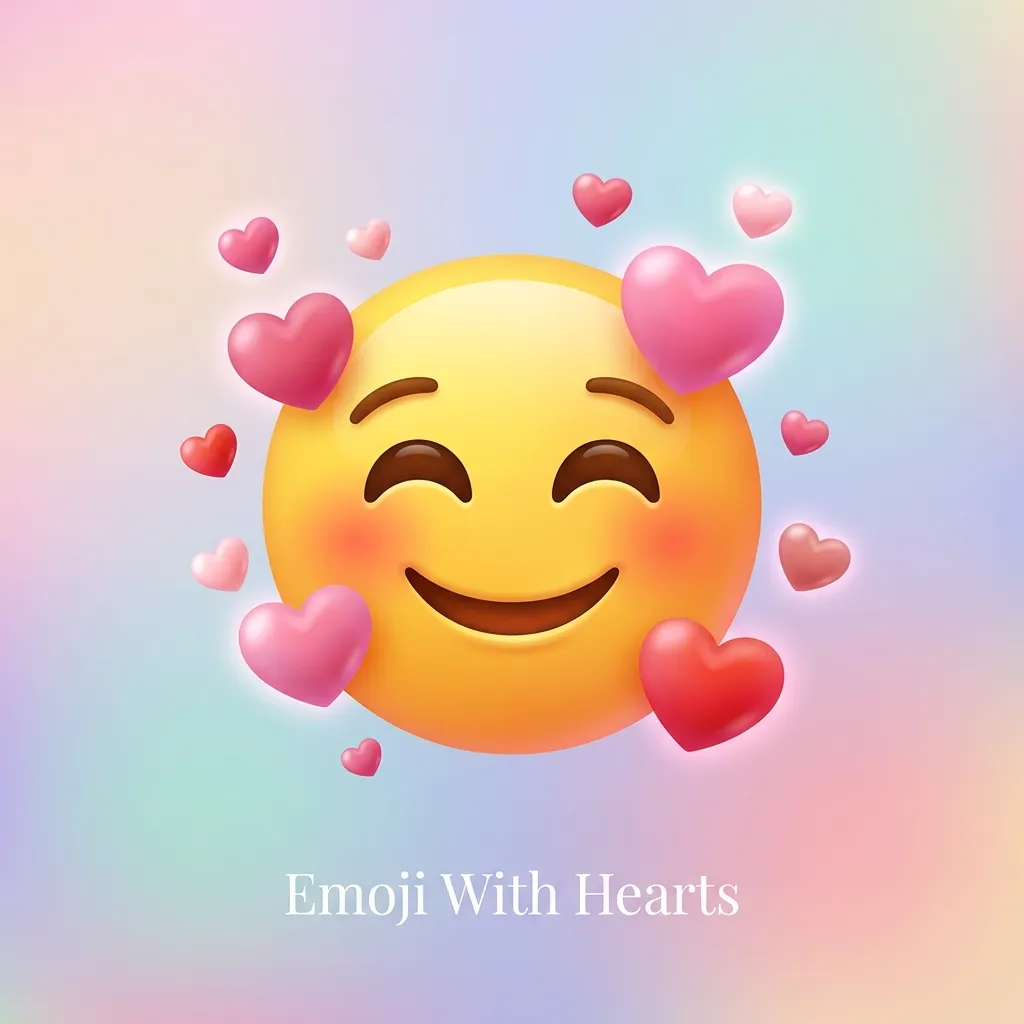 What do emoji with hearts mean