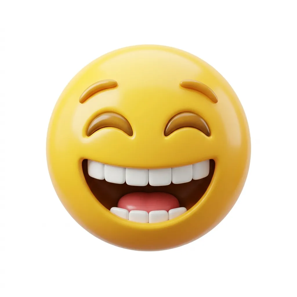 What do haha emoji mean