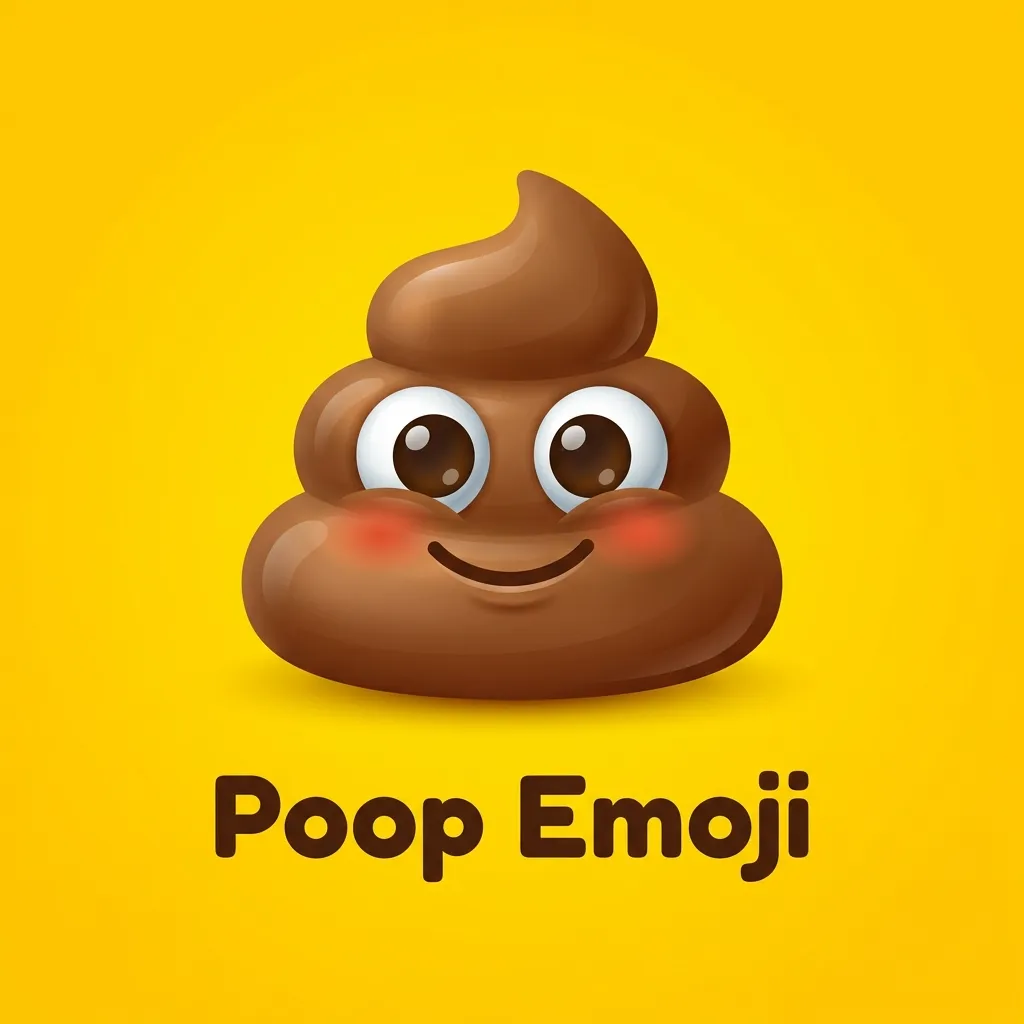 What do poop emoji mean