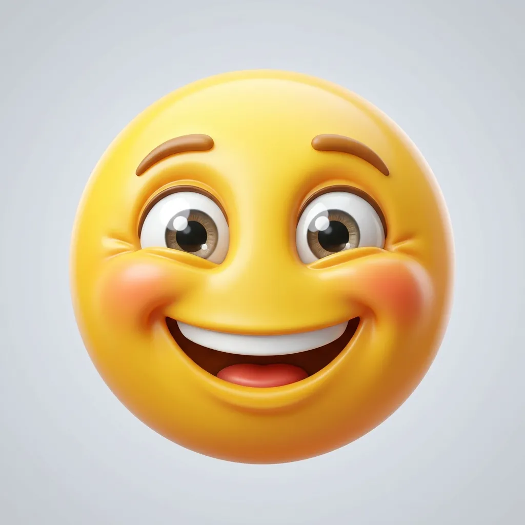 What do realistic emoji mean