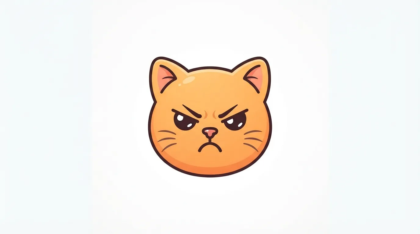 Angry Cat Emoji