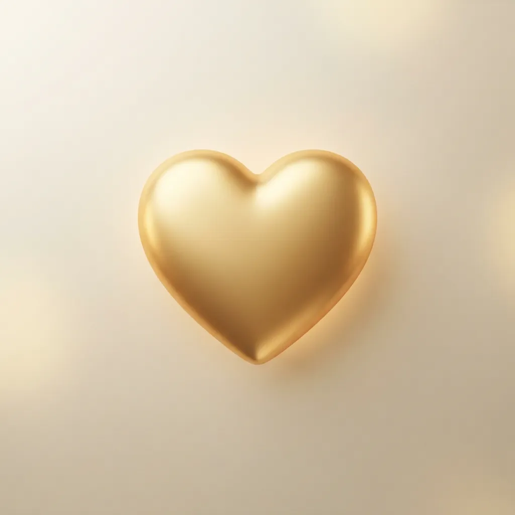 Best gold heart emoji combos copy & paste