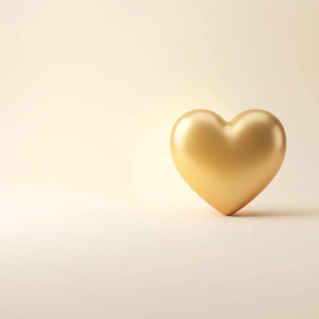 Best gold heart emoji combos copy & paste