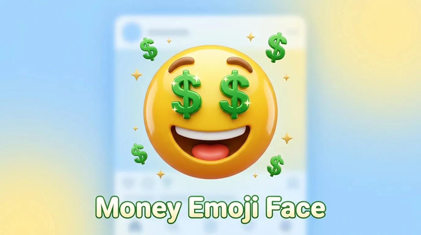 Money Emoji Face