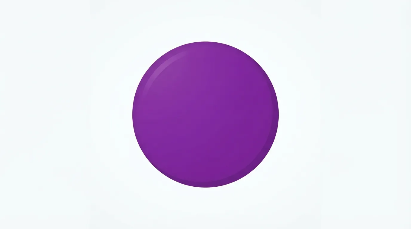 Purple Circle Emoji