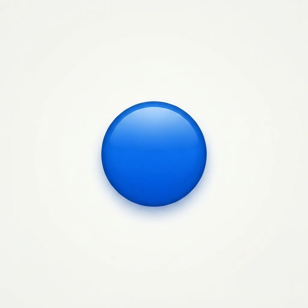 Trending blue circle emoji in 2026