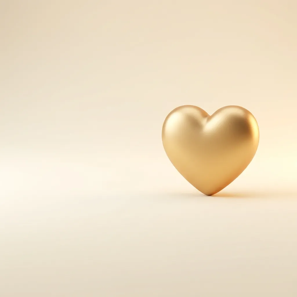 What do gold heart emoji mean